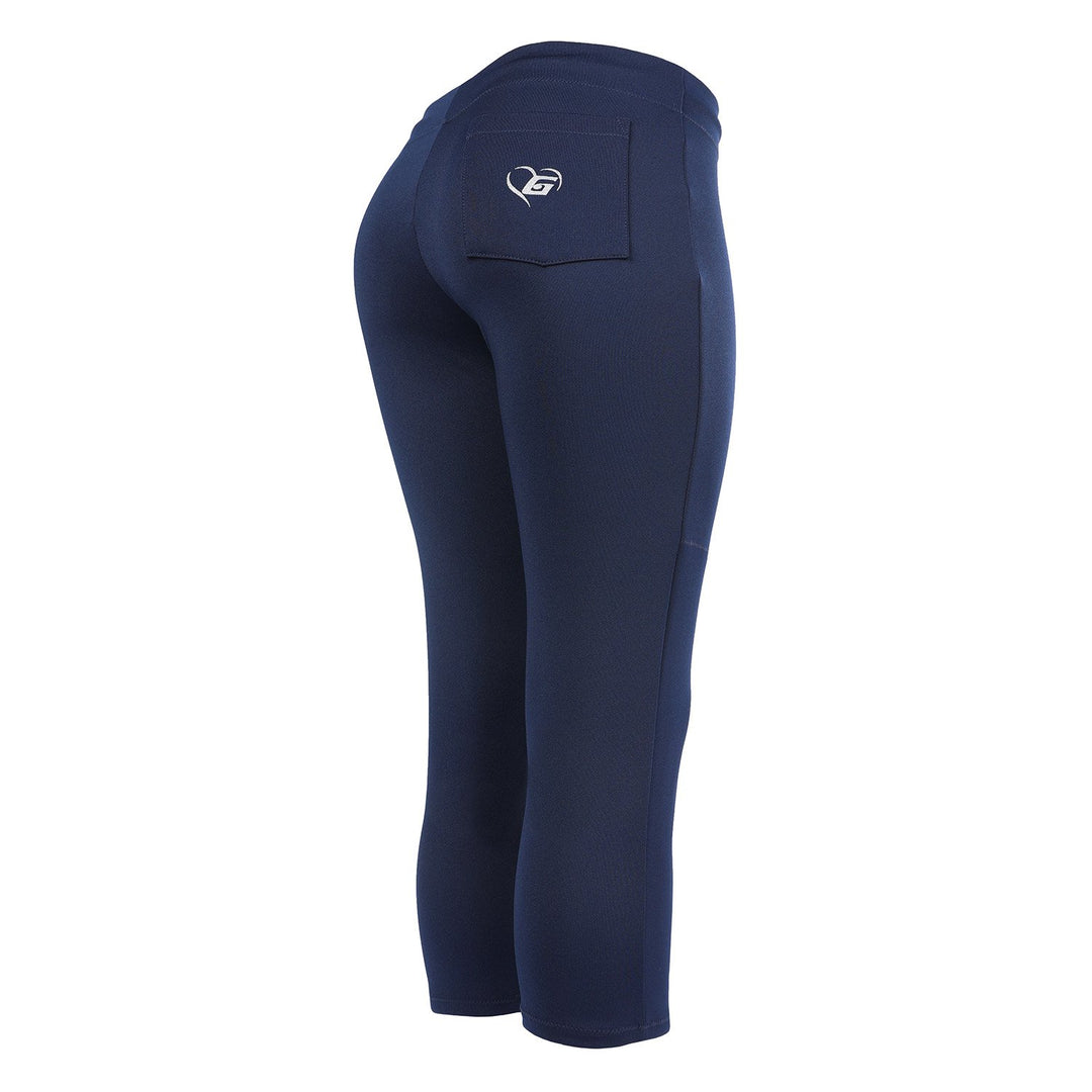 Basic Color Beltless Softball Pants