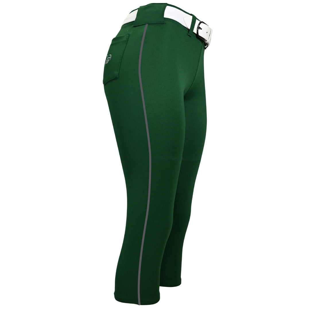 BELTED FOREST SOFTBALL PANTS WITH BRAID