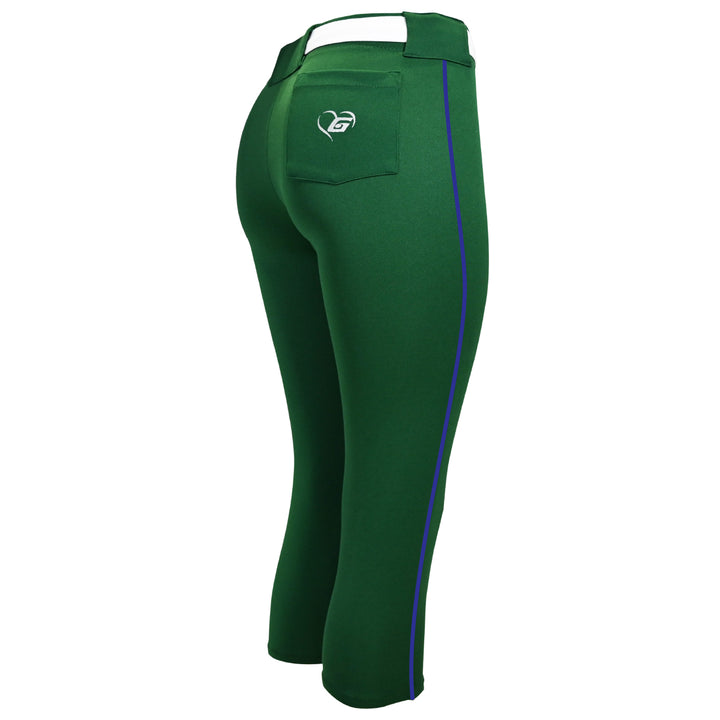 BELTED FOREST SOFTBALL PANTS WITH BRAID