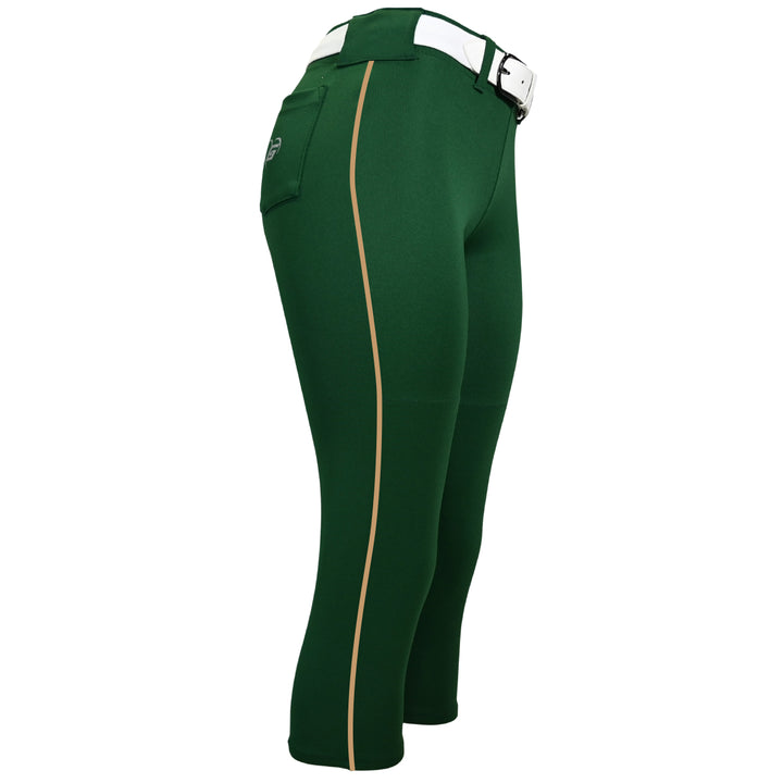 BELTED FOREST SOFTBALL PANTS WITH BRAID