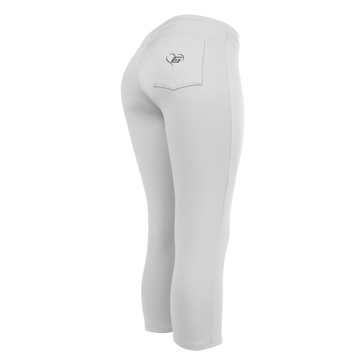 Basic Color Beltless Softball Pants